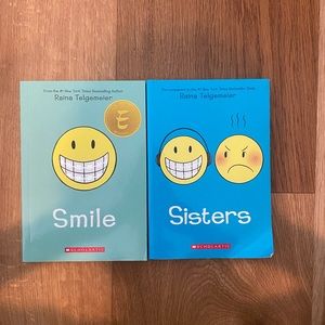 Smile and Sisters by Raina Telgemeier